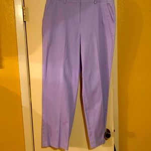 Larry Levine lavender pants. Sz16 pre-owned. Good condition.